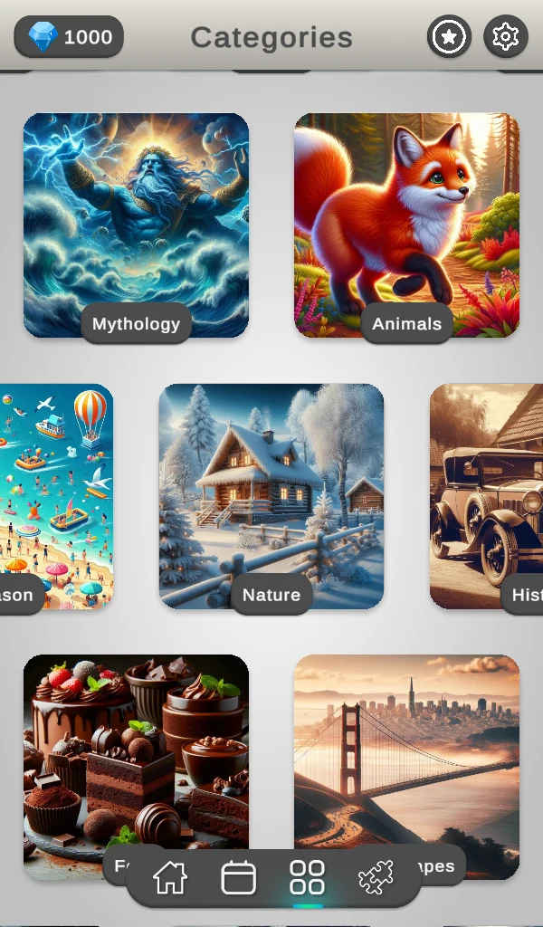 Jigsaw Puzzles - AI Saga screenshot